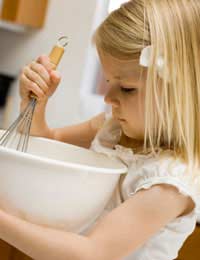 Children Cook Teaching Healthy Diets